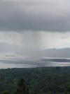 Rain on Lake Arenal 