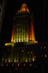 Leningradskaya Hotel by Night 